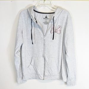 Disney Parks Minnie Mouse full zip hoodie